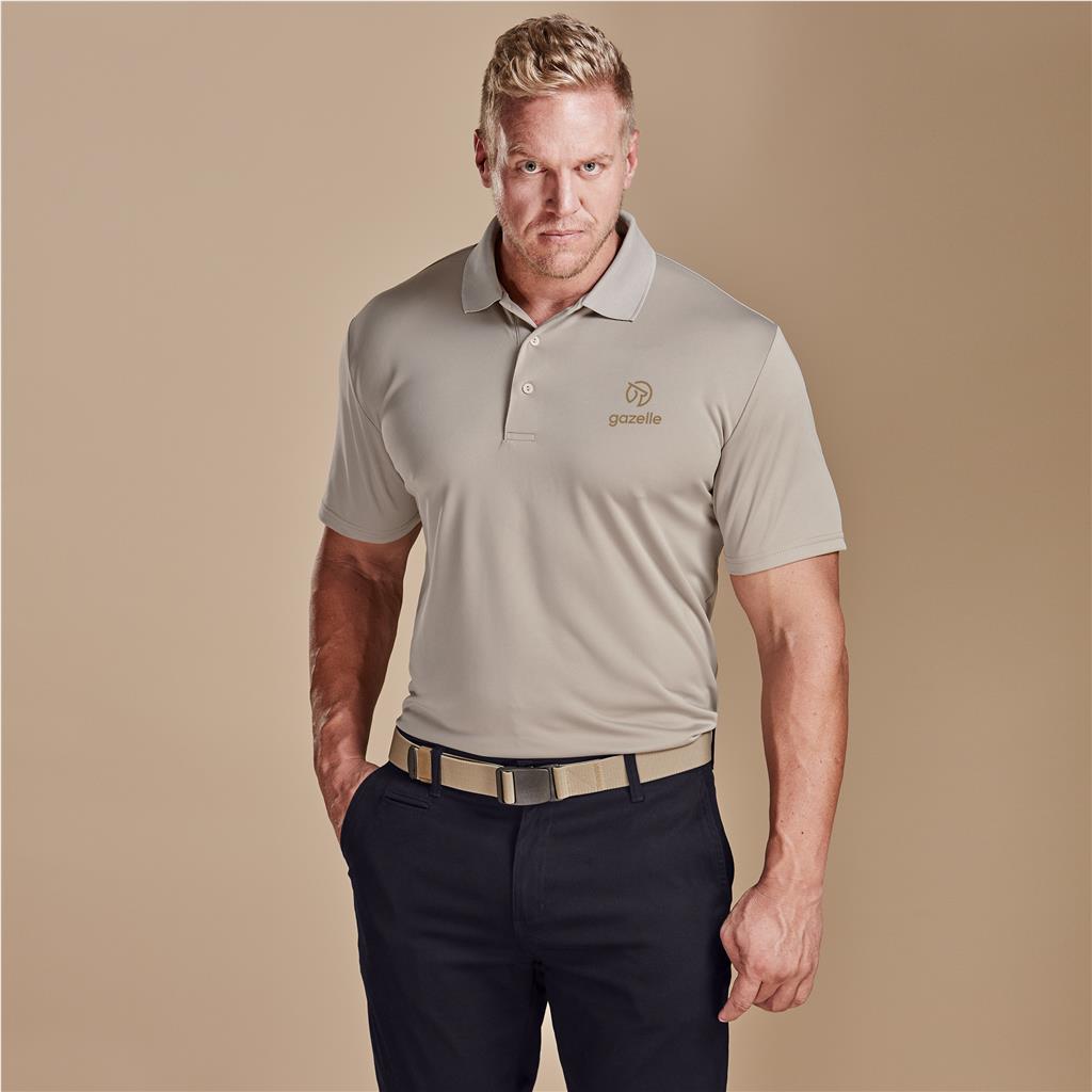 Mens Pro Golf Shirt - WHITE / L