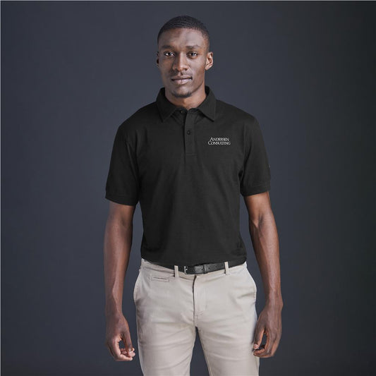 Mens Alex Varga Constantine Golf Shirt - NAVY / 3XL