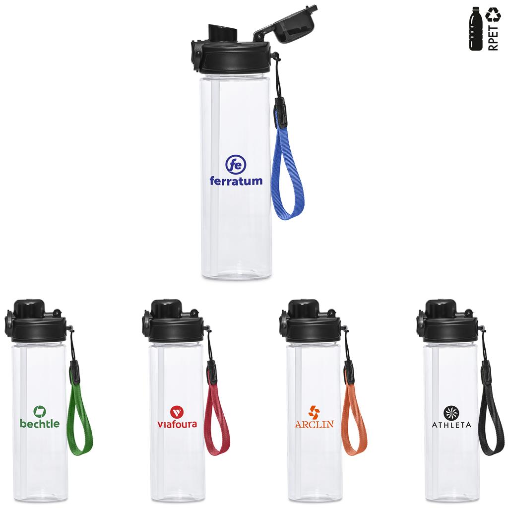 Altitude Alvarez Recycled PET Water Bottle – 750ml - ORANGE