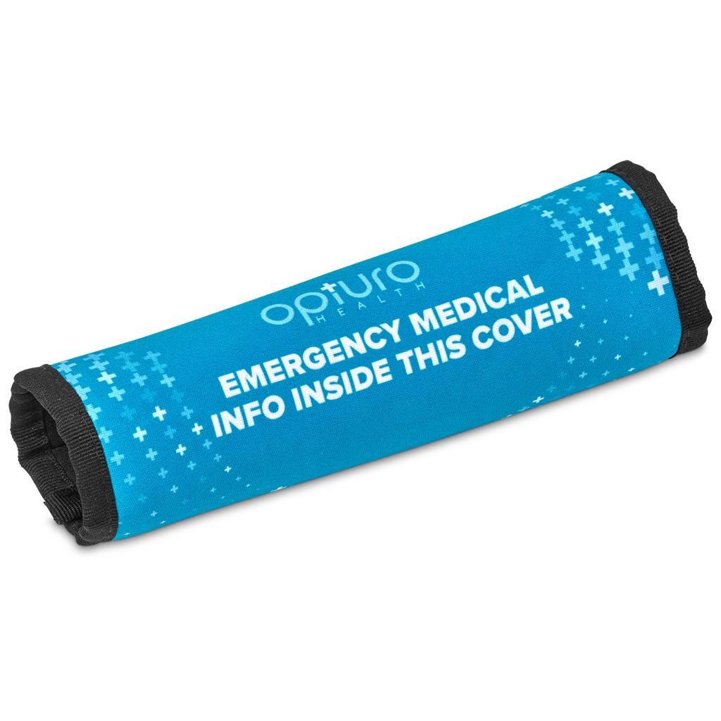 Pre-Printed Sample Hoppla Guardian Polyester Medical Wrap - BLACK