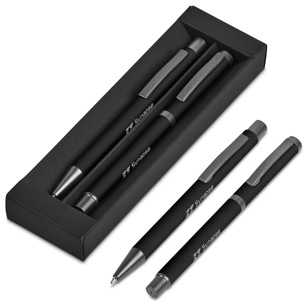 Omega Ball Pen & Rollerball Set