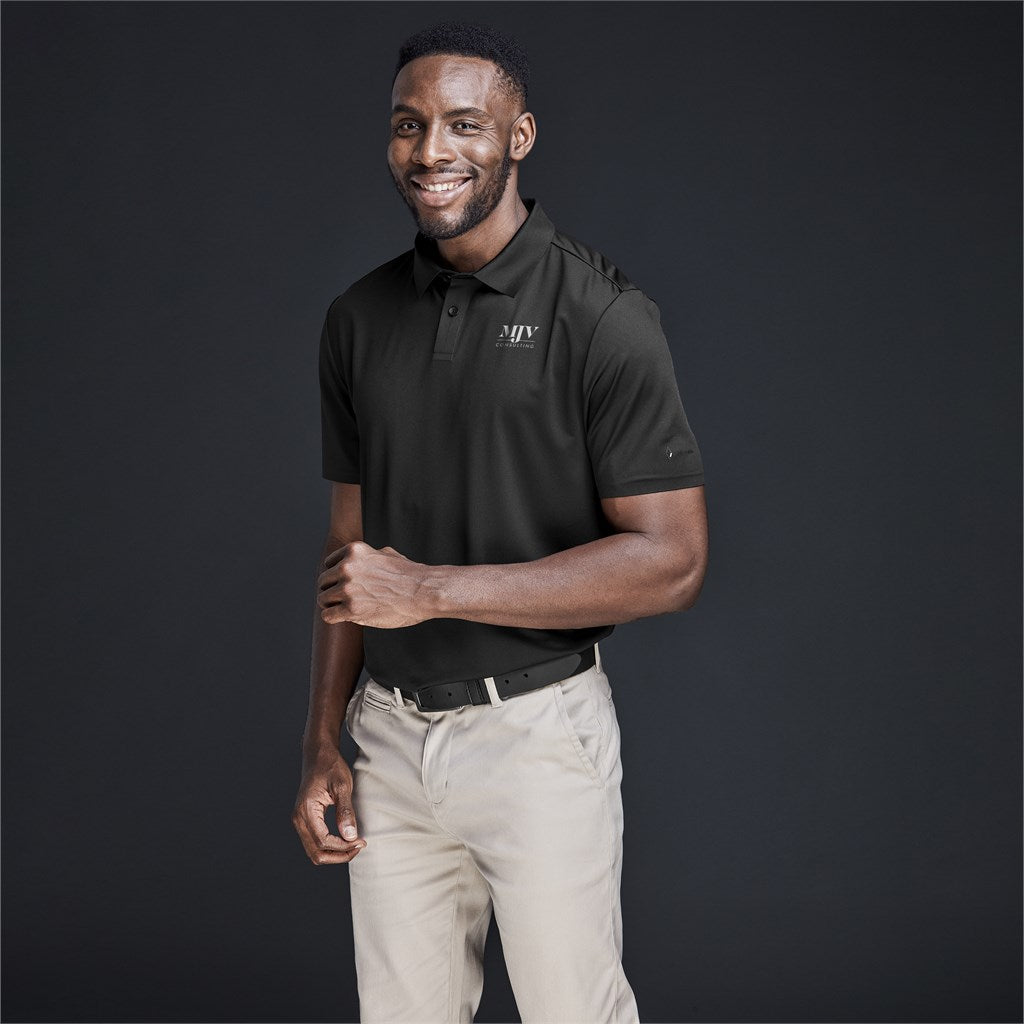 Mens Alex Varga Questana Seamless Golf Shirt - NAVY / XL