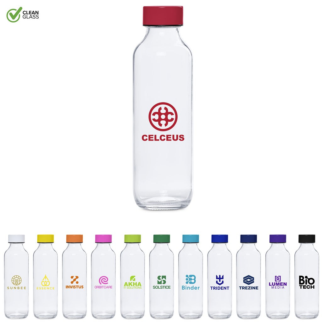 Kooshty Gladiola Glass Water Bottle - 500ml