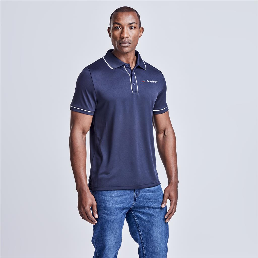 Mens Osaka Golf Shirt - ROYAL BLUE / 4XL