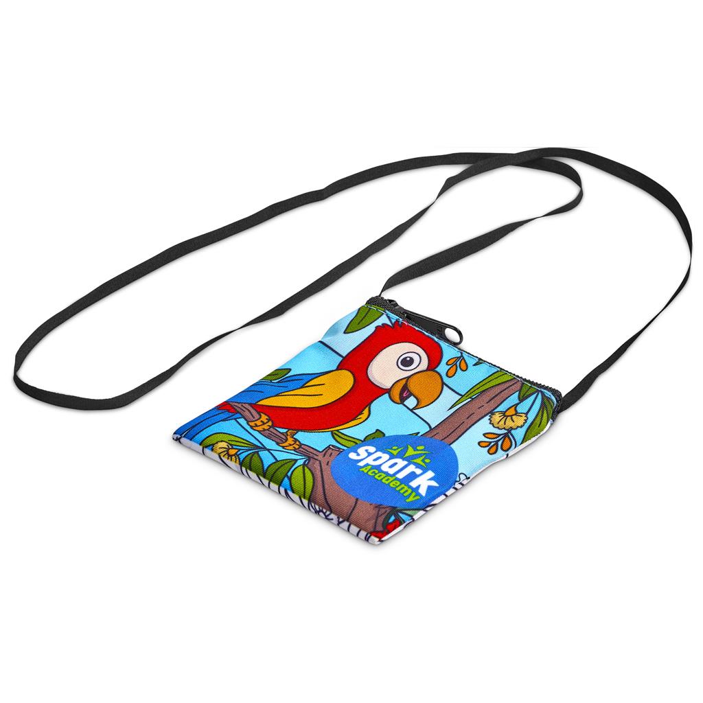 Pre-Production Sample Hoppla Sani Tuck Money Neck Pouch