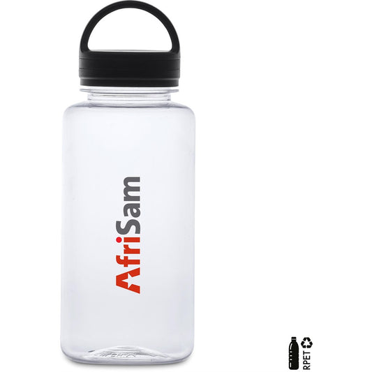 Altitude Moreno Recycled PET Water Bottle – 1Litre - BLACK