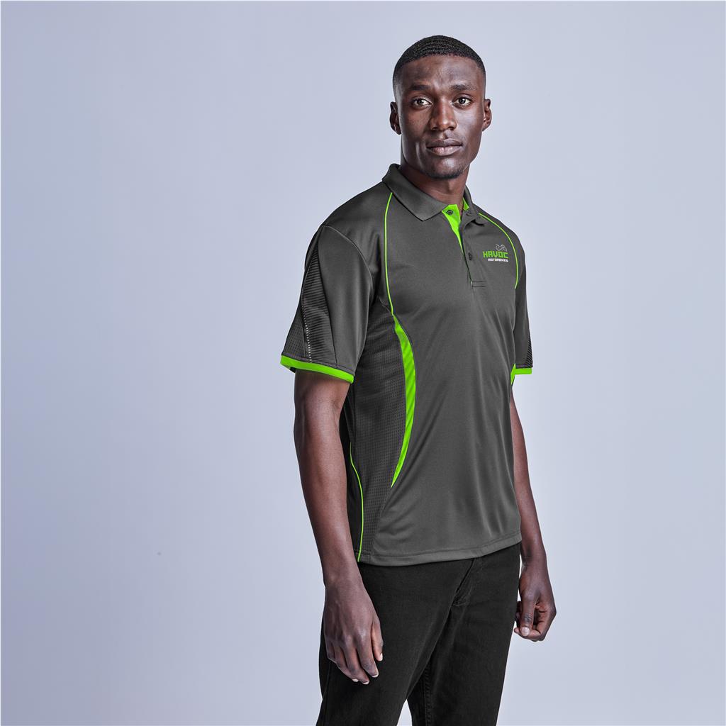 Mens Razor Golf Shirt - NAVY / L