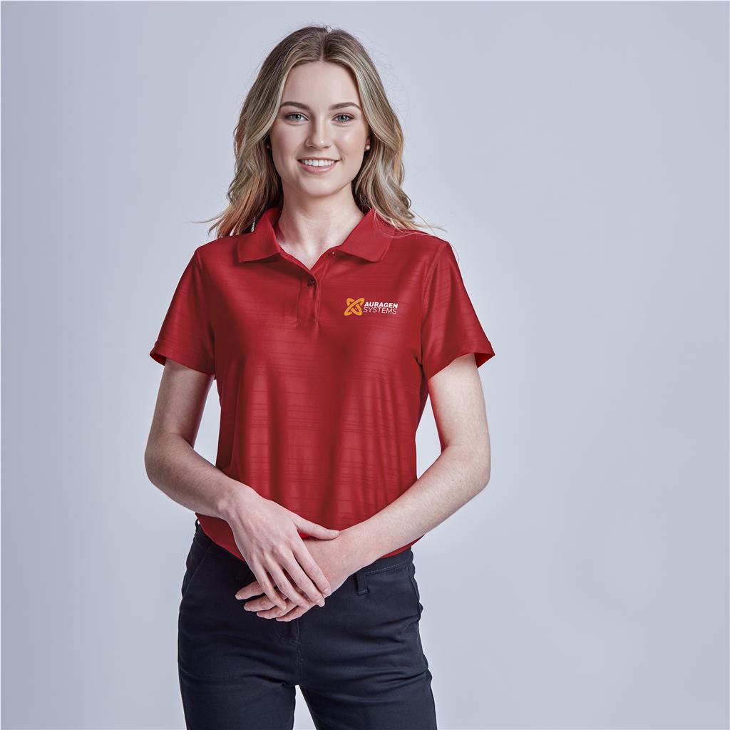 Ladies Milan Golf Shirt - WHITE / L