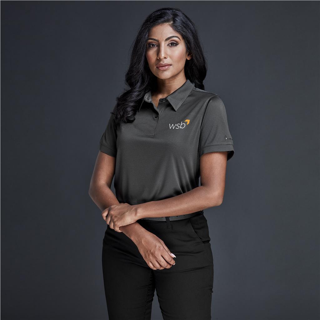 Ladies Alex Varga Callidora Golf Shirt - NAVY / L