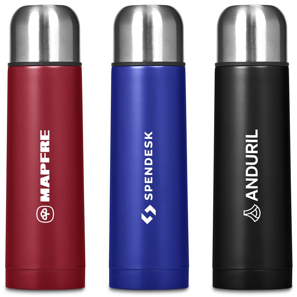 Altitude Alpaca Stainless Steel Vacuum Flask – 500ml - Solid White