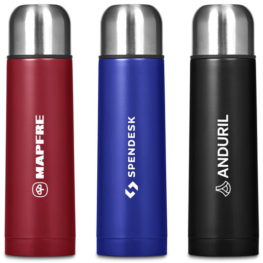 Altitude Alpaca Stainless Steel Vacuum Flask – 500ml - Solid White