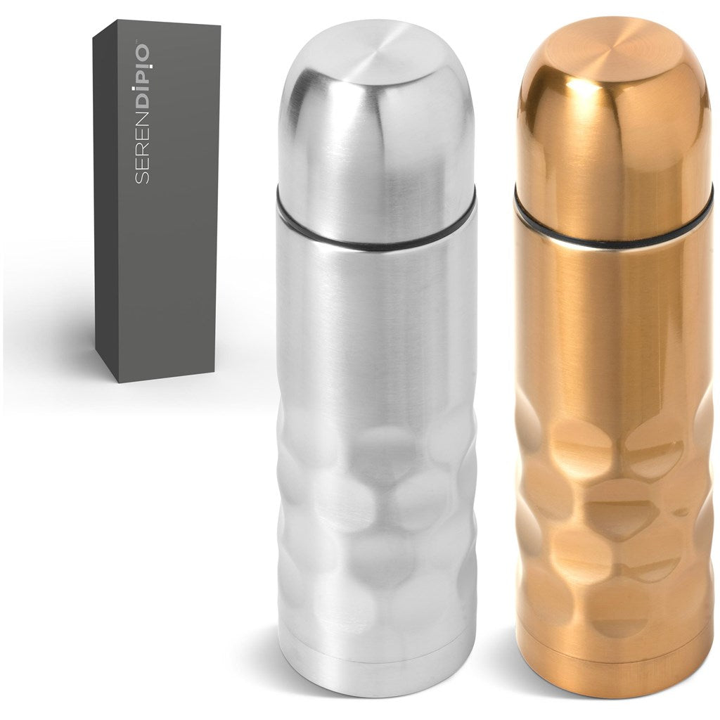 Serendipio Meteor Stainless Steel Vacuum Flask - 500ml - SILVER