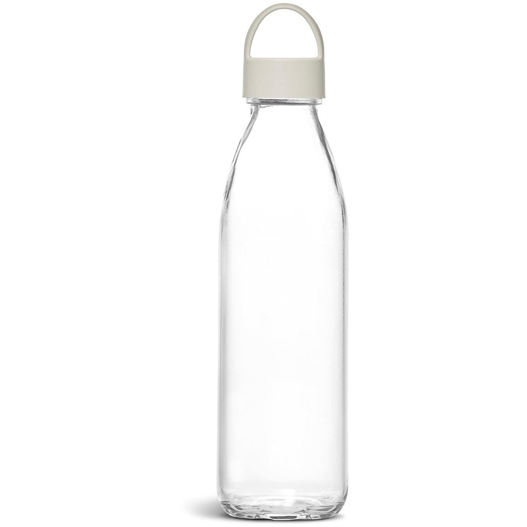 Kooshty Swing Glass Water Bottle - 650ml - Cream