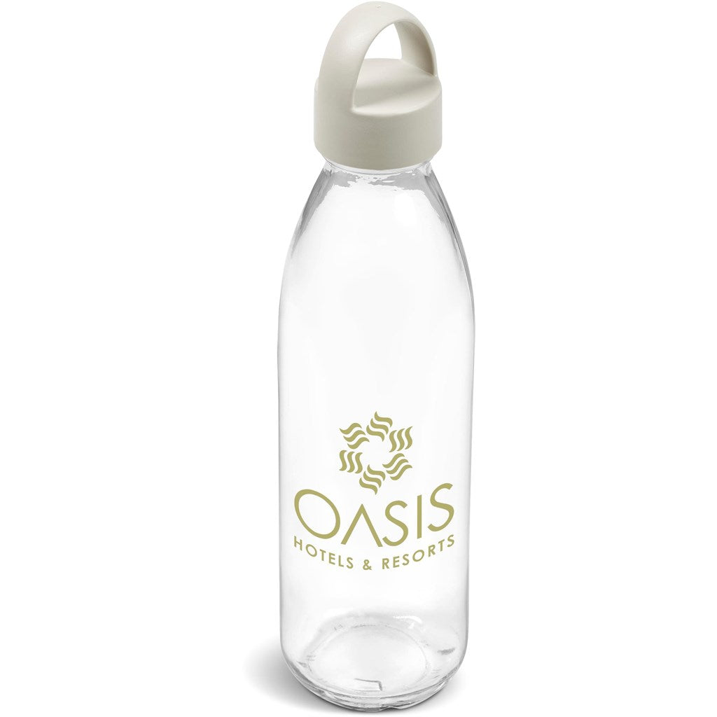 Kooshty Swing Glass Water Bottle - 650ml - Cream