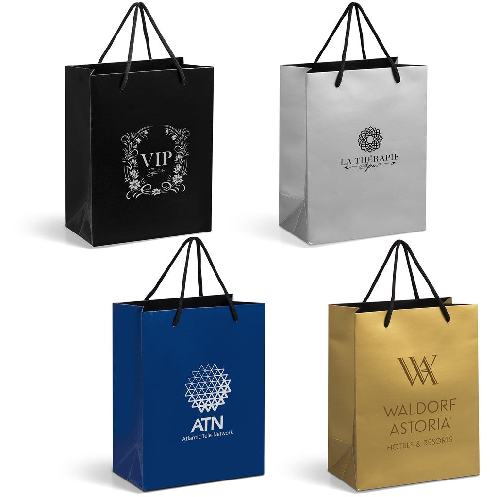 Altitude Dazzle Mini Paper Gift Bag - SILVER