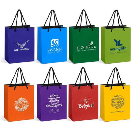 Altitude Omega Mini Paper Gift Bag - LIME