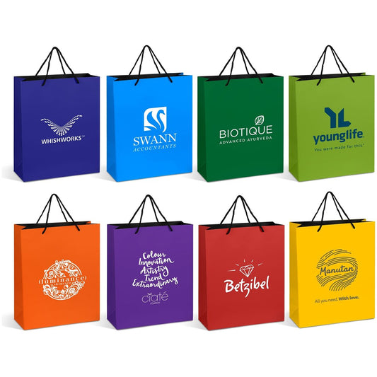 Altitude Omega Maxi Paper Gift Bag - LIGHT BLUE