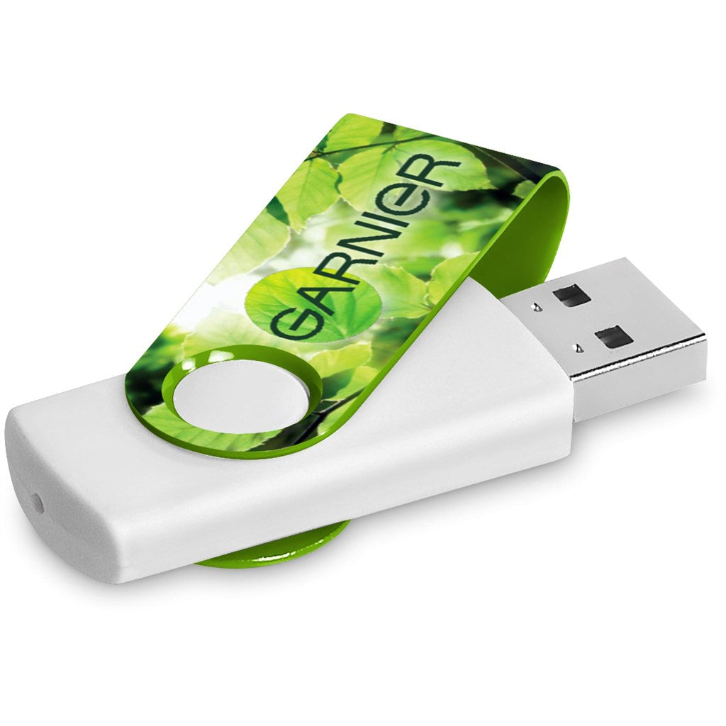 Altitude Axis Gyro White Flash Drive - 8GB