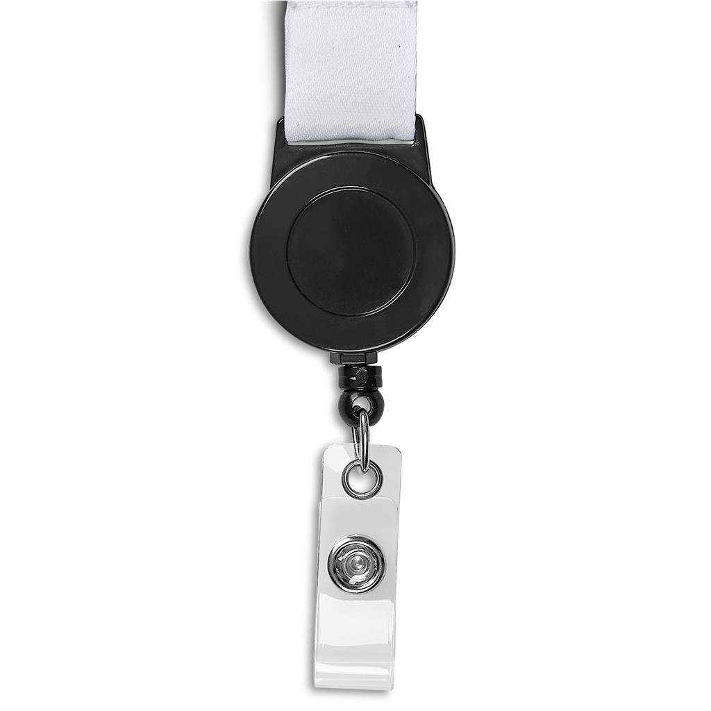 Altitude Badge Reel Single-Sided Satin Lanyard