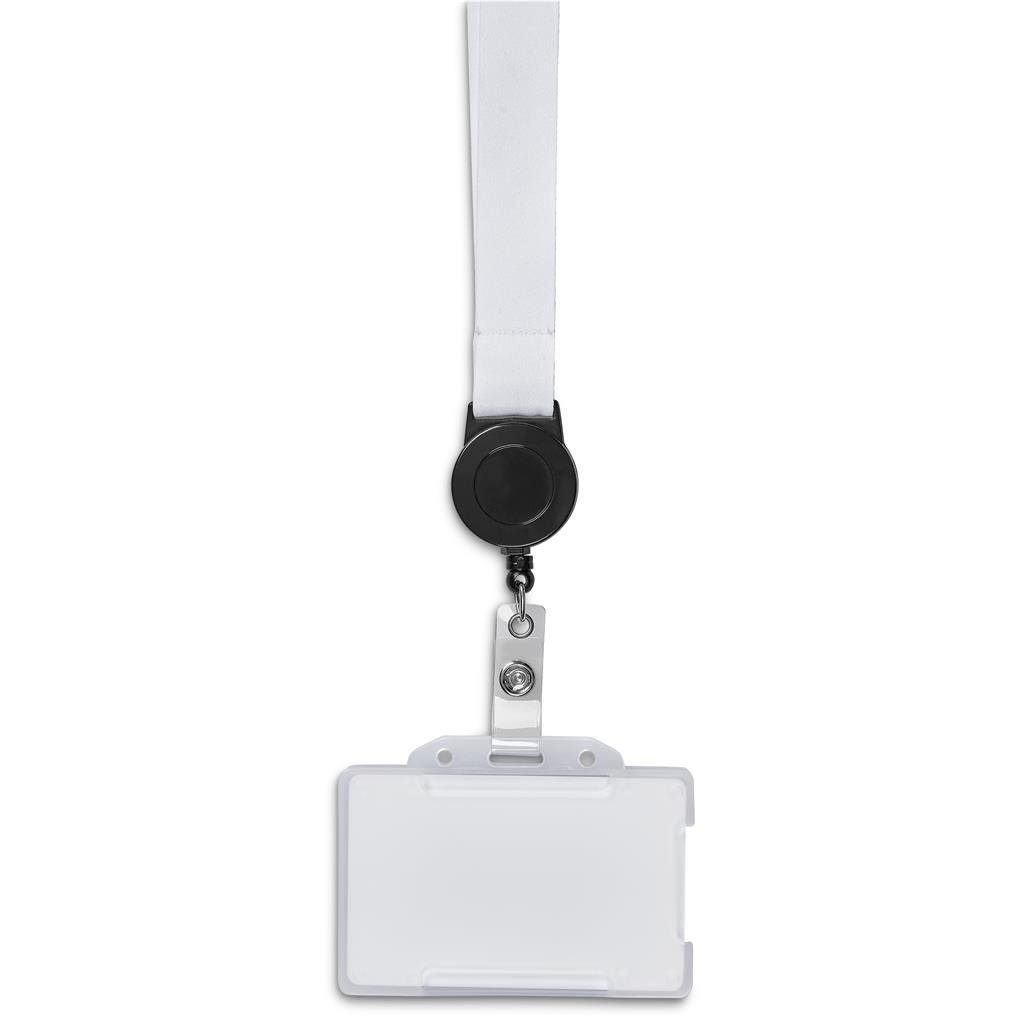 Altitude Badge Reel Single-Sided Satin Lanyard