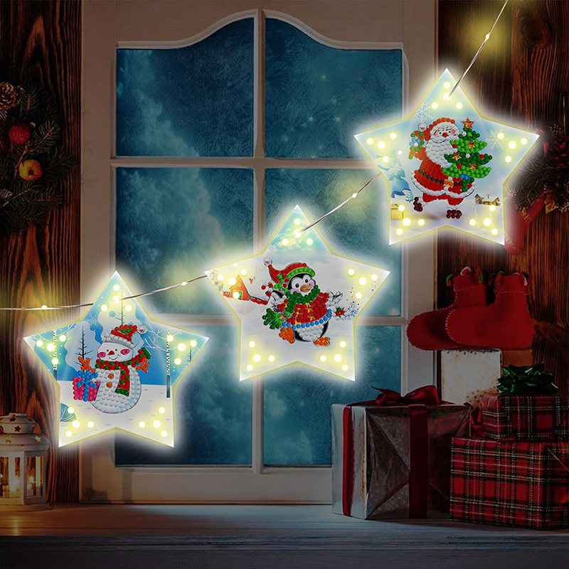 Fairy Lights  Christmas Wonder - Diamond Dot art