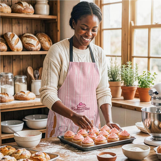 Hoppla Simma Recycled PET Stitch-Bond Apron