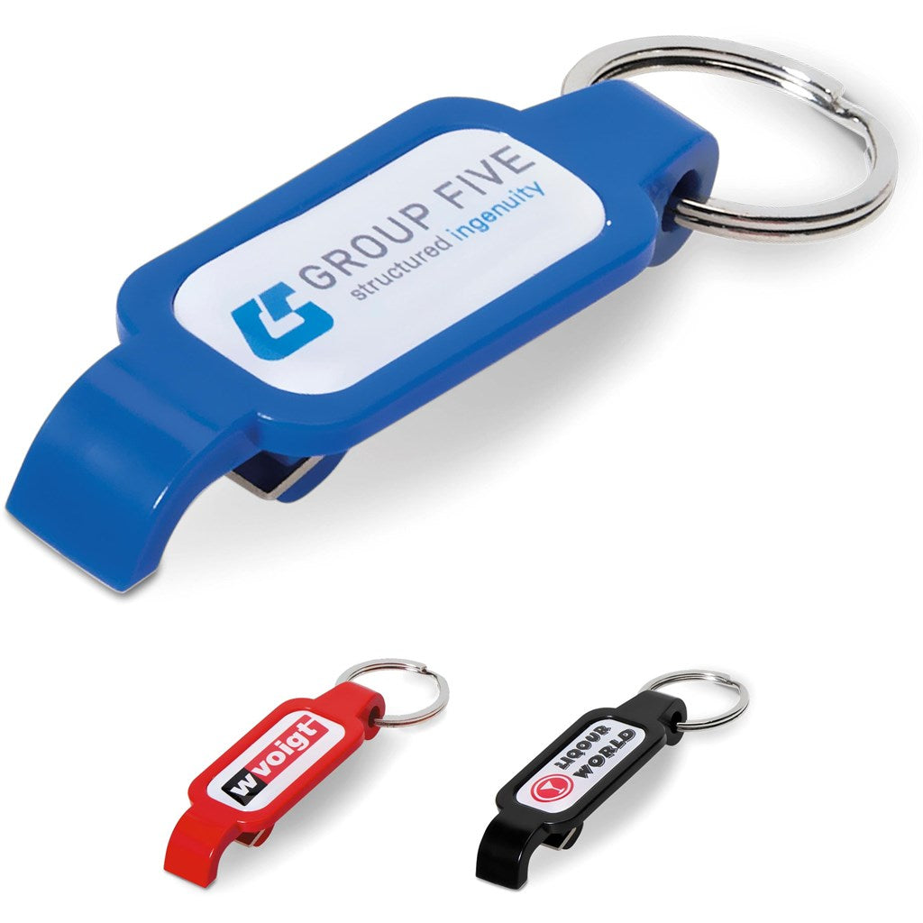 Altitude Moonshine Dome Bottle Opener Keyholder - RED