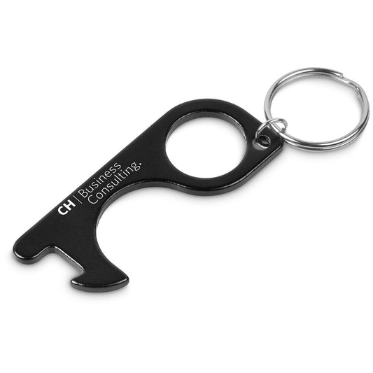 Osler Bottle Opener Keyholder - Black