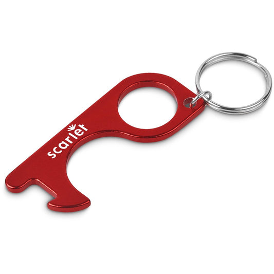 Osler Bottle Opener Keyholder - Red