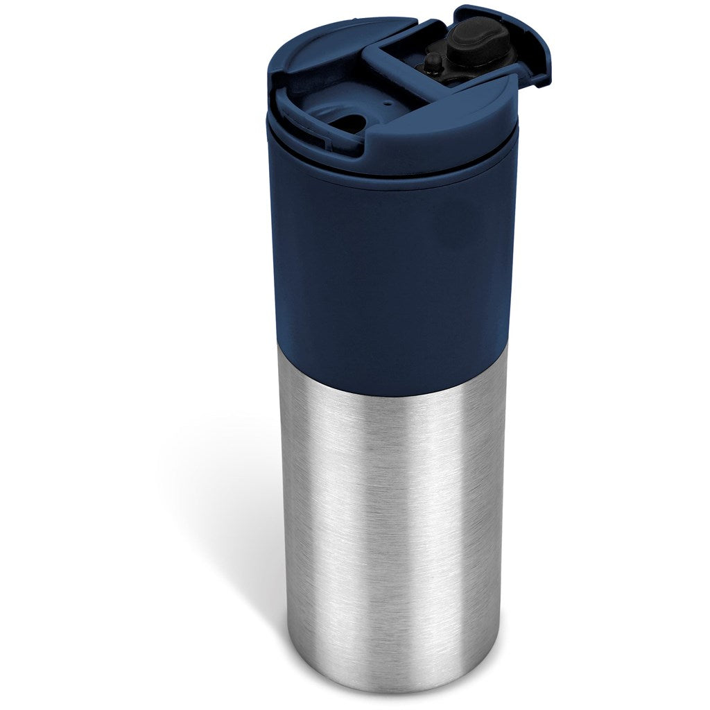 Kooshty Typhoon Stainless Steel & Plastic Double-Wall Tumbler - 450ml - MOSS GREEN