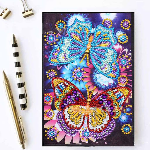 Butterfly Notebook Diamond Art