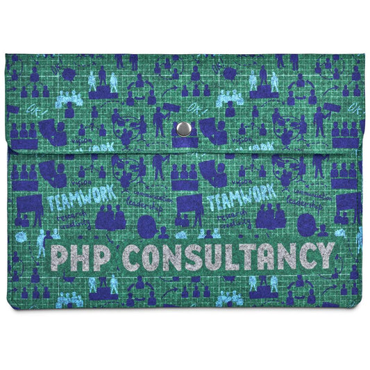 Pre-Printed Sample Hoppla Revo RPET Felt Document Holder