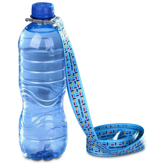 Altitude Aqua Double-Sided Crossbody Bottle Lanyard - Sample