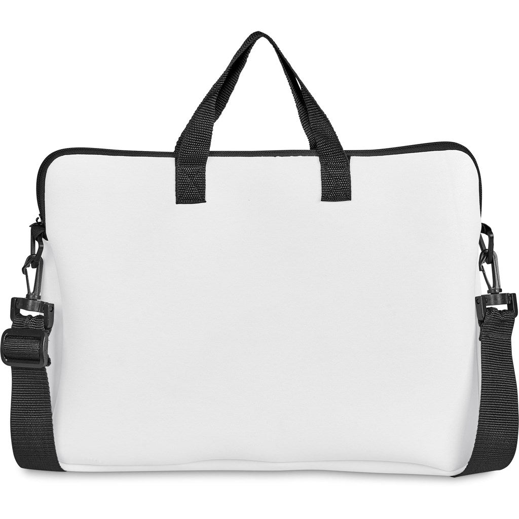 Pre-Production Sample Hoppla Nimbus Neoprene Laptop Sleeve with Handles & Shoulder Strap – 15 -16 in