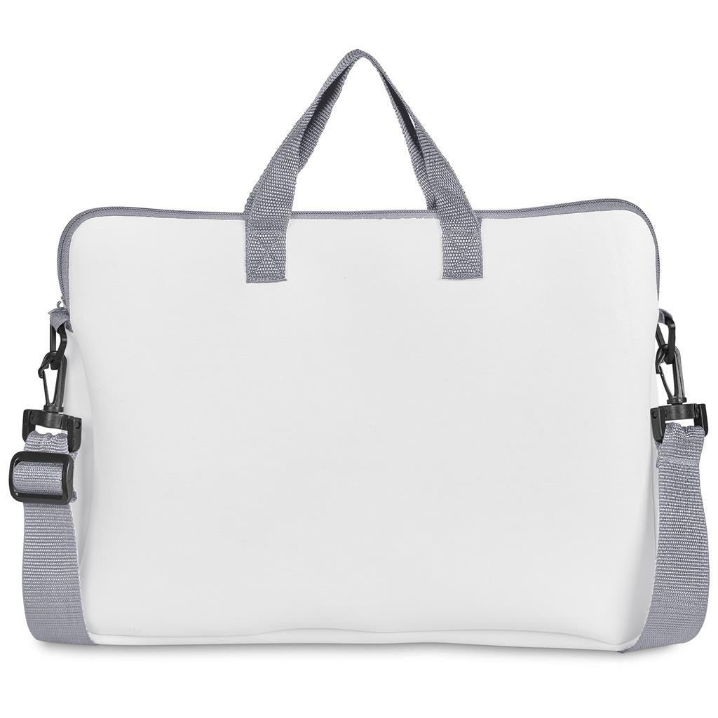 Pre-Production Sample Hoppla Nimbus Neoprene Laptop Sleeve with Handles & Shoulder Strap – 15 -16 in