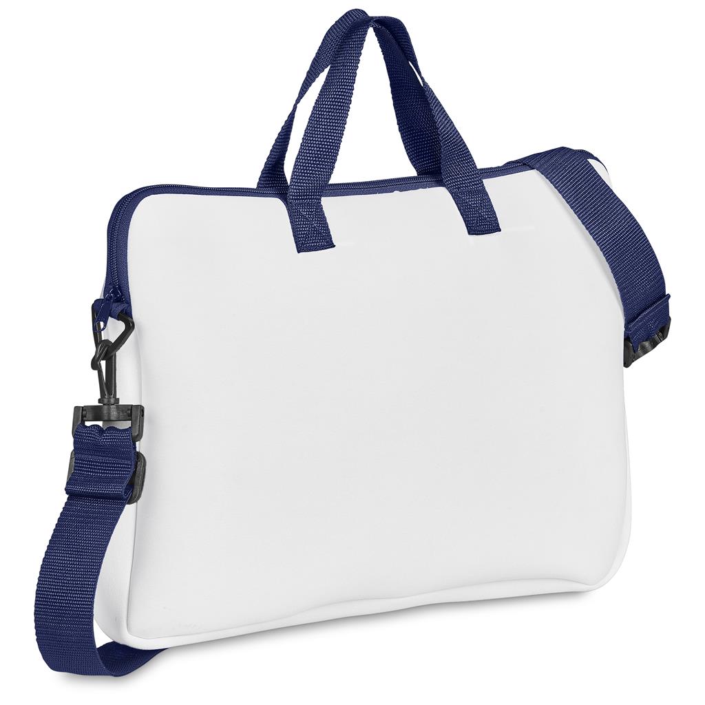 Pre-Production Sample Hoppla Nimbus Neoprene Laptop Sleeve with Handles & Shoulder Strap – 15 -16 in