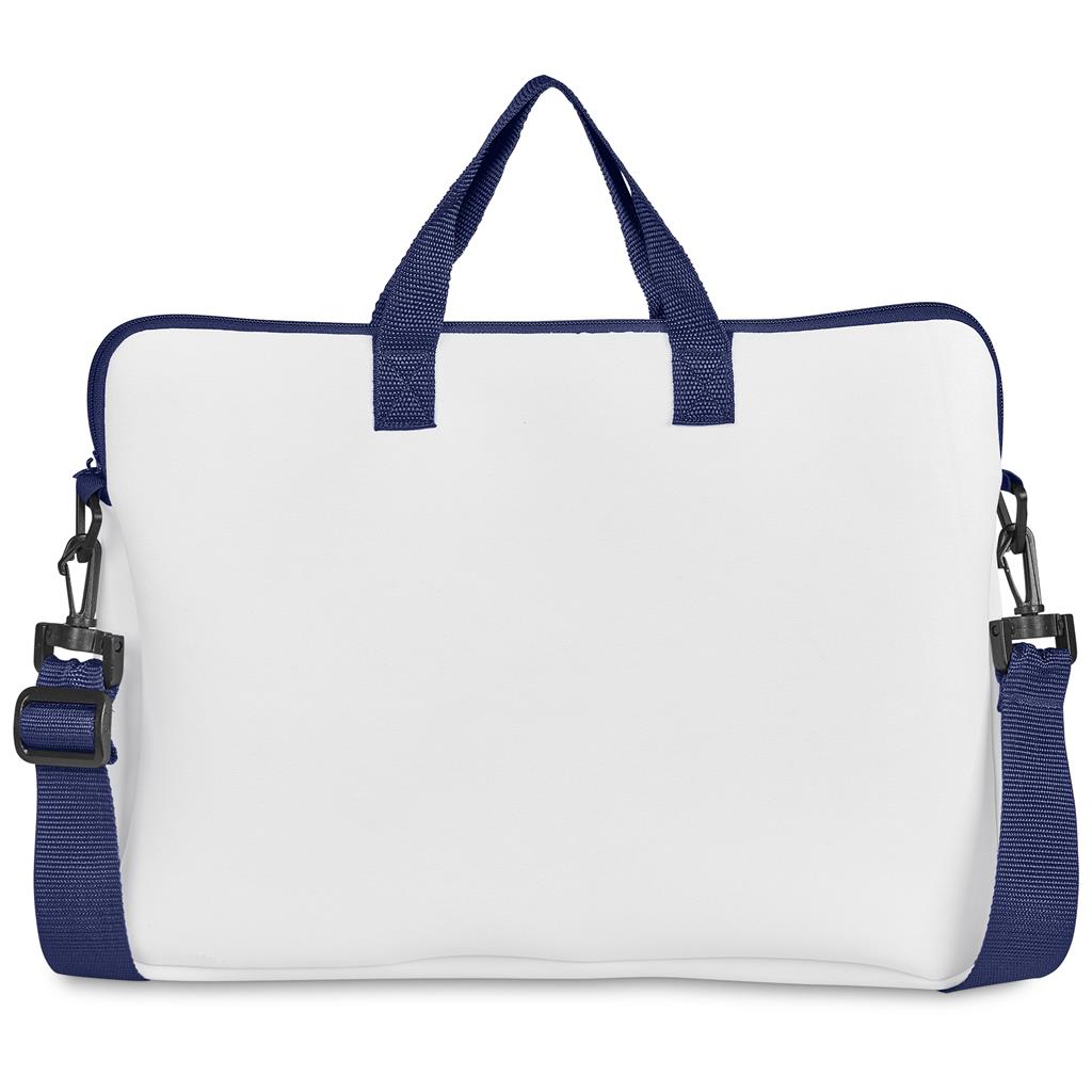 Pre-Production Sample Hoppla Nimbus Neoprene Laptop Sleeve with Handles & Shoulder Strap – 15 -16 in