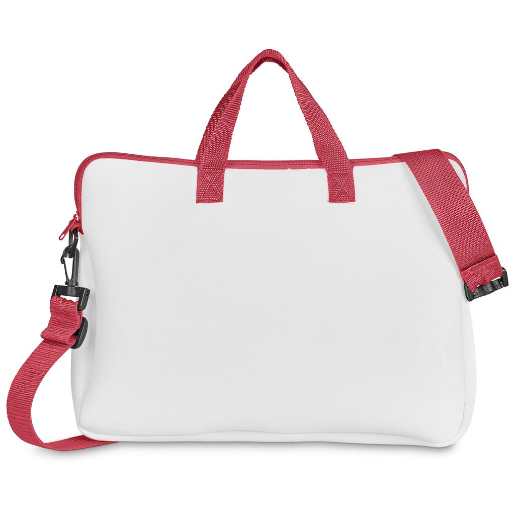 Pre-Production Sample Hoppla Nimbus Neoprene Laptop Sleeve with Handles & Shoulder Strap – 15 -16 in