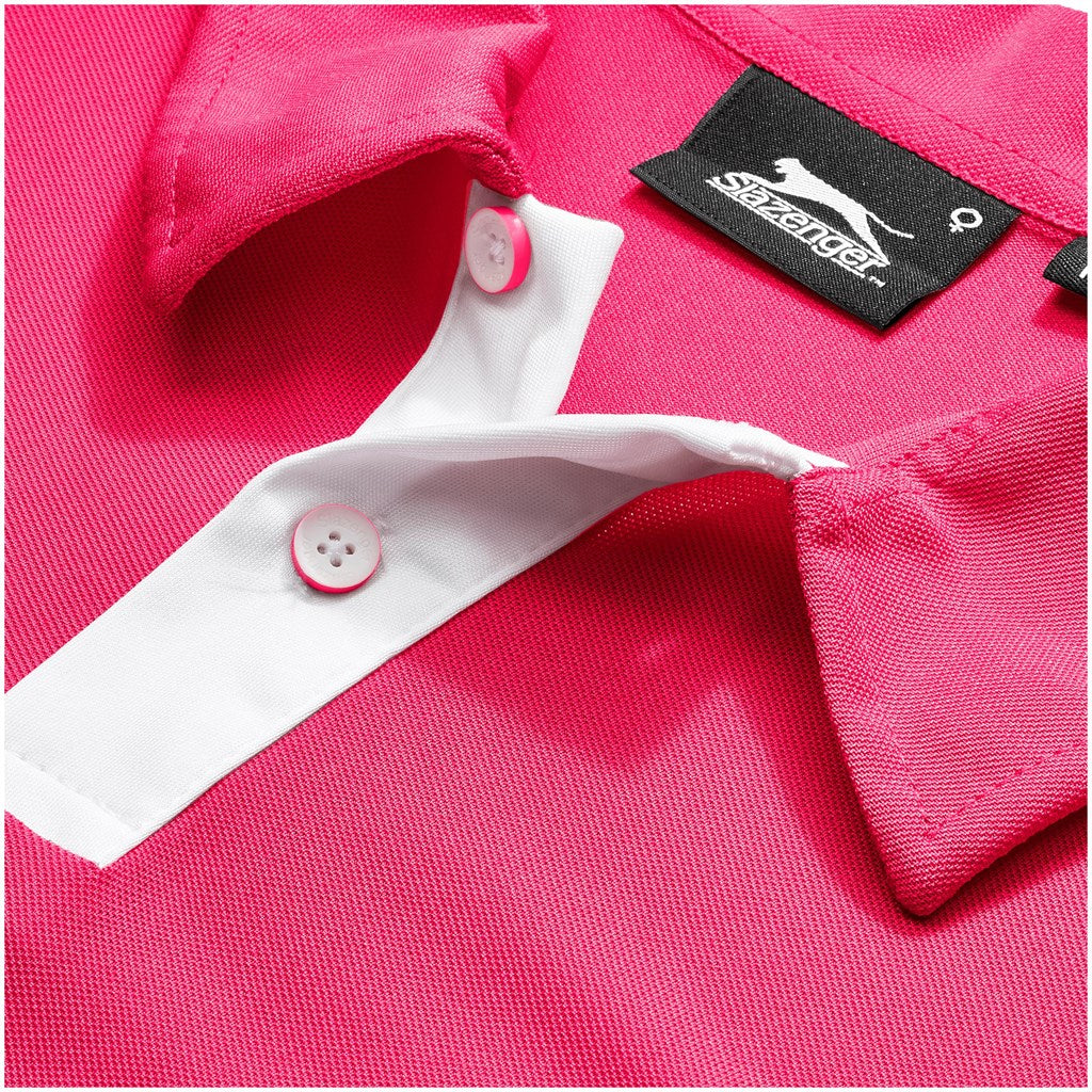 Ladies Contest Golf Shirt - Pink