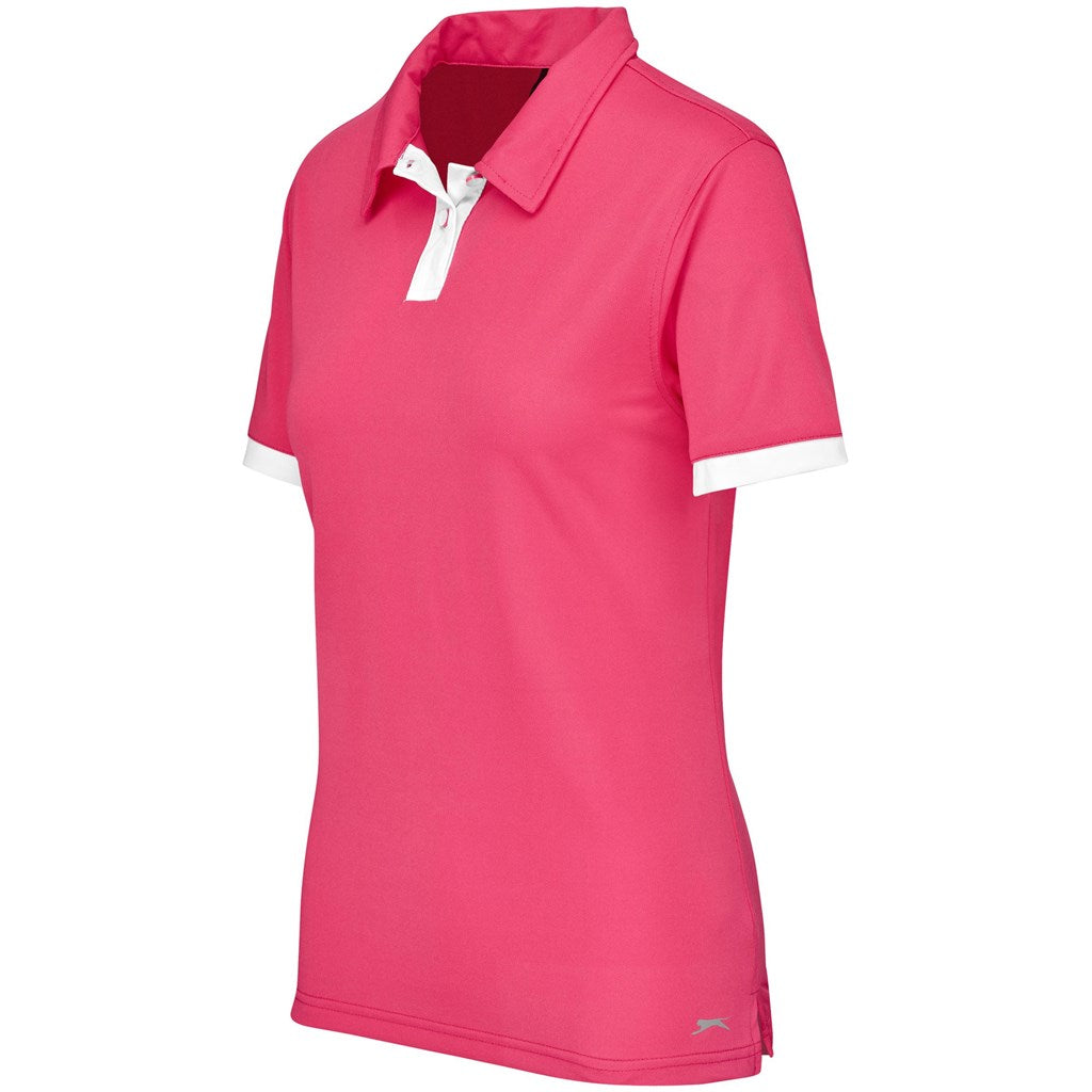 Ladies Contest Golf Shirt - Pink