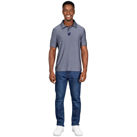 Mens Cypress Golf Shirt - NAVY / S