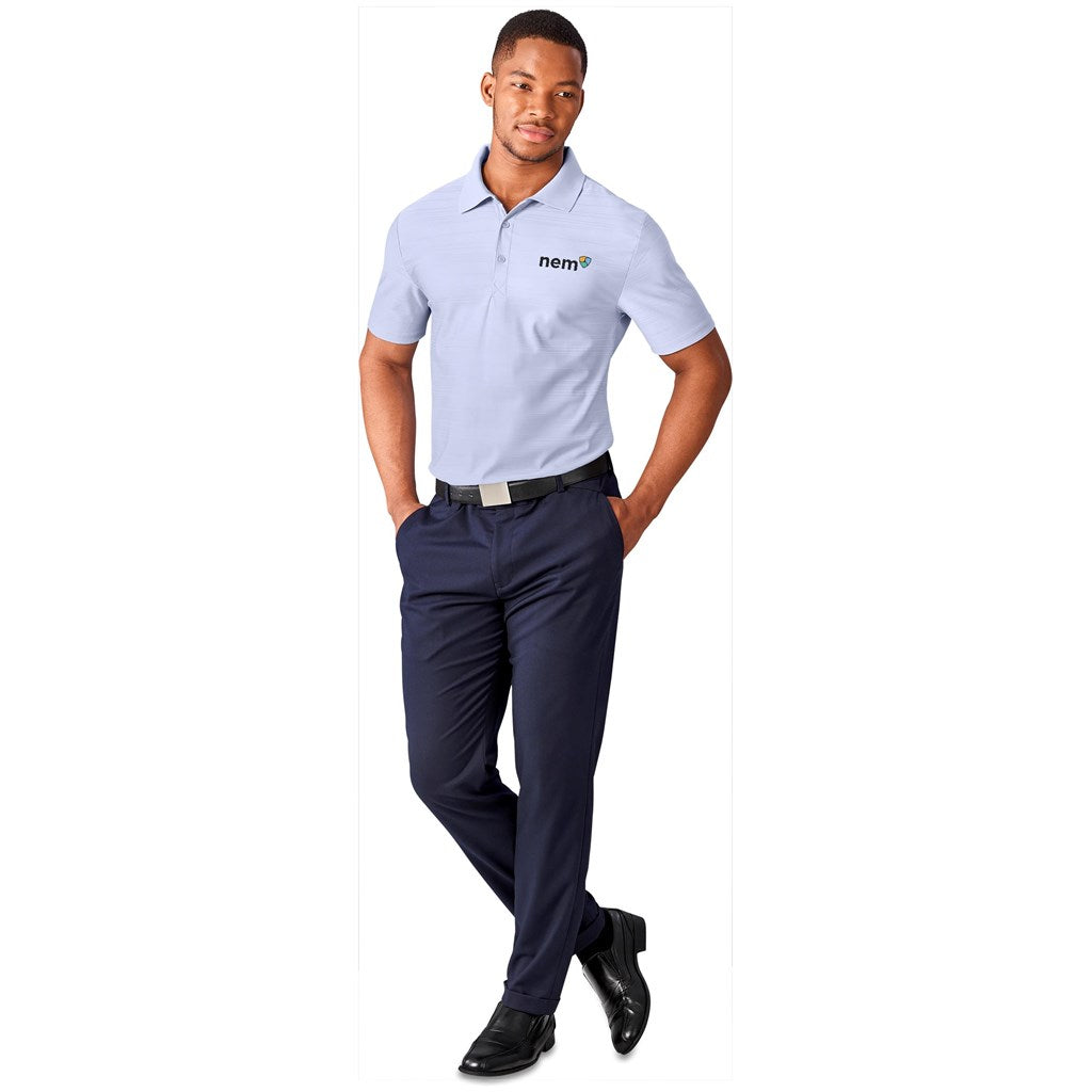 Mens Viceroy Golf Shirt - LIGHT BLUE / L