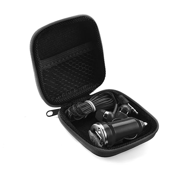 Earbud & Car Charger Set