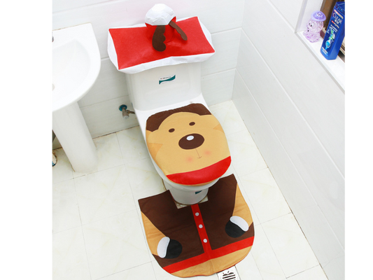 Reindeer Christmas Toilet Set