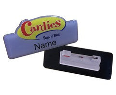 Custom Name Badge - Pin Clip