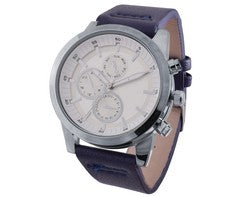 Mens Sporty PU Watch