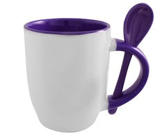 Sublimation Whirl Mug & Spoon