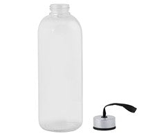 1 Litre Glass Water Bottle