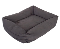 Cosy Pet Bed - Grey / 43 (l) x 34 (w) x 7 (d)