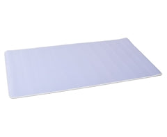 Large Stitched Sublimation Desk Mat - White / 79 (l) x 30 (w)